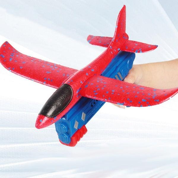 Kit Lançador de Avião + Avião Planador - Ápice do Lar