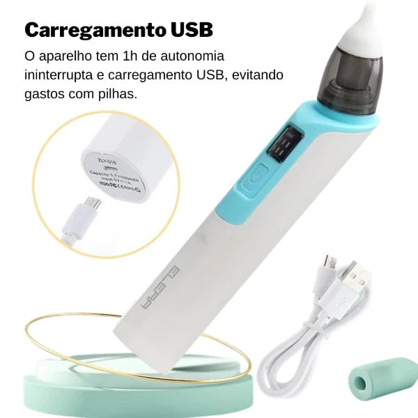 Aspirador Nasal Elétrico BabyBreathe - Ápice do Lar