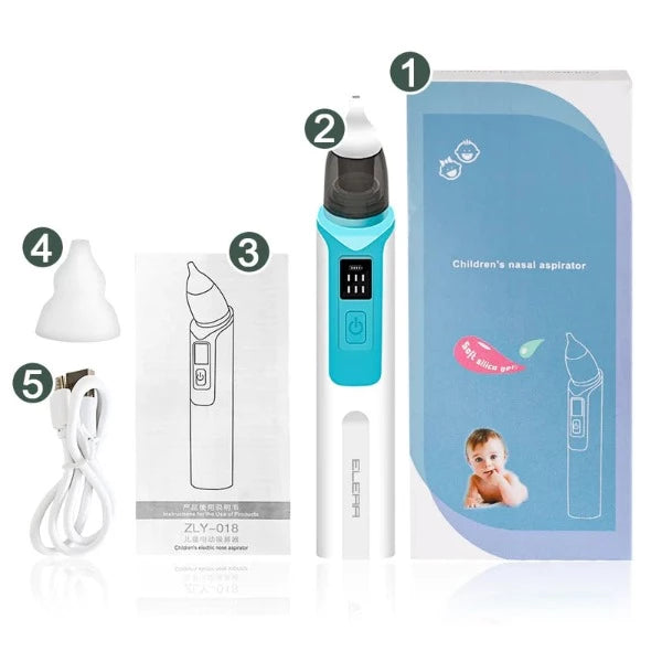 Aspirador Nasal Elétrico BabyBreathe - Ápice do Lar